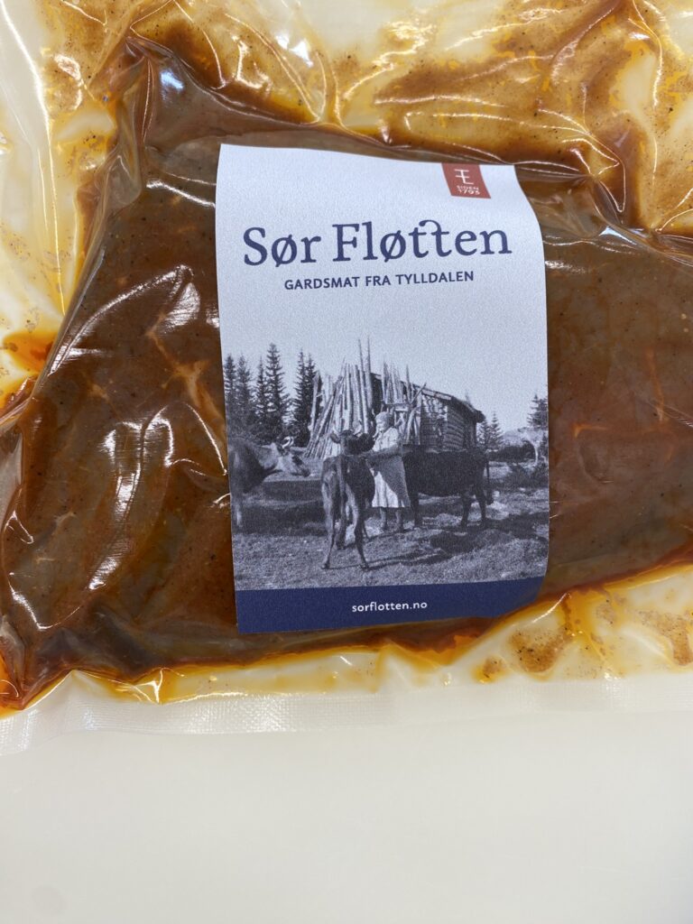 BBQ-marinert flatbiff fra Sør Fløtten